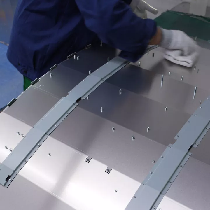 Lamiera Curva in Acciaio Inox per Uso Industriale
